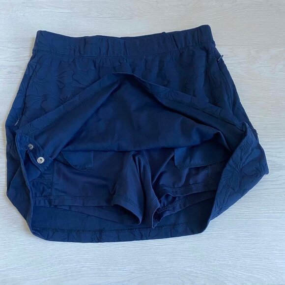 J McLaughlin Flavia Skort Beach Blossom Jacquard Catalina Cloth Size S Tennis - Picture 9 of 10